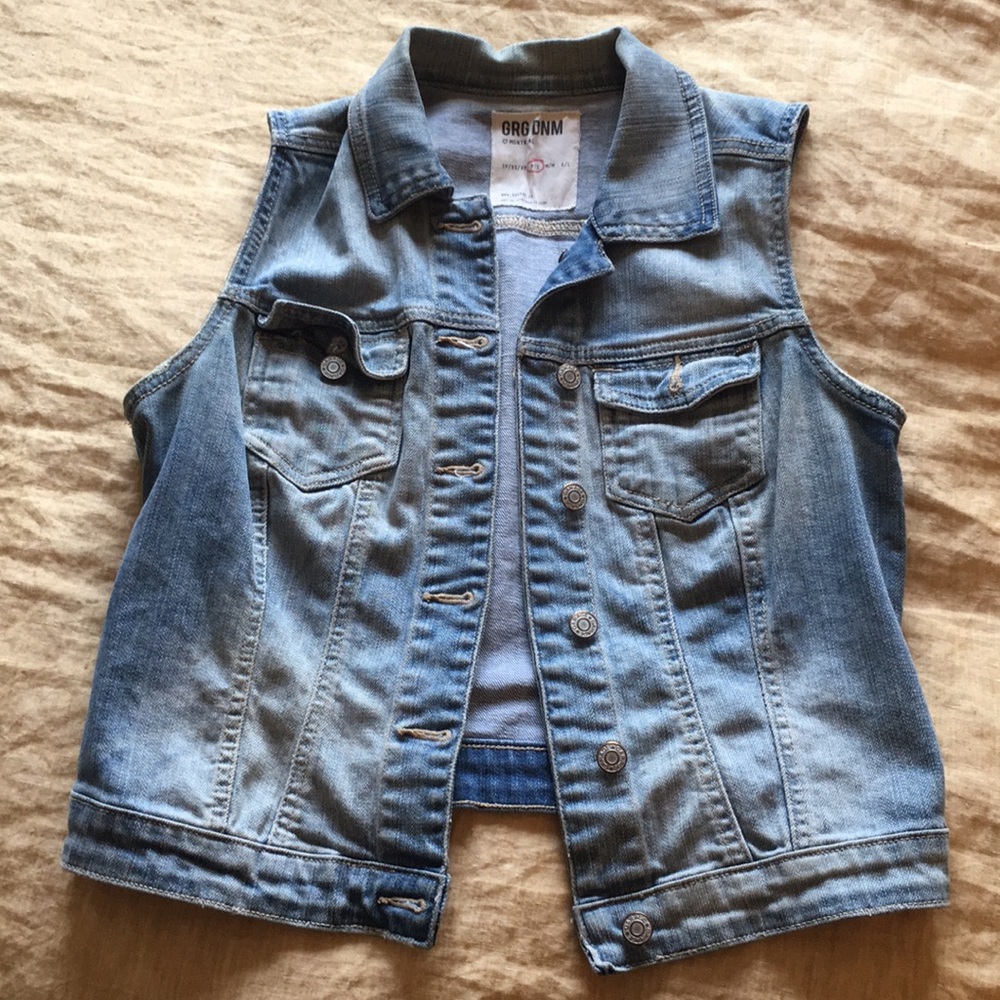 Denim vest